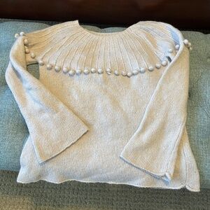 Well Dressed Wolf Omi Jo cream Belle sweater, size 10